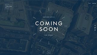 All website templates - Coming Soon Landing Page