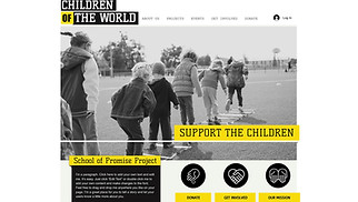 Non-Profit website templates - Charity Organization