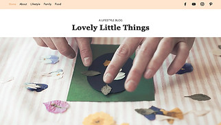 Blog website templates - Personal Blog