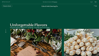 Restaurants & Food website templates - Catering Company