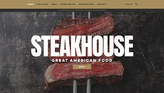 Restaurants & Food website templates - Restaurant