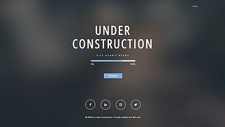 All website templates - Coming Soon Landing Page