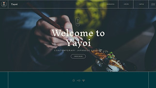 Restaurants & Food website templates - Japanese Restaurant